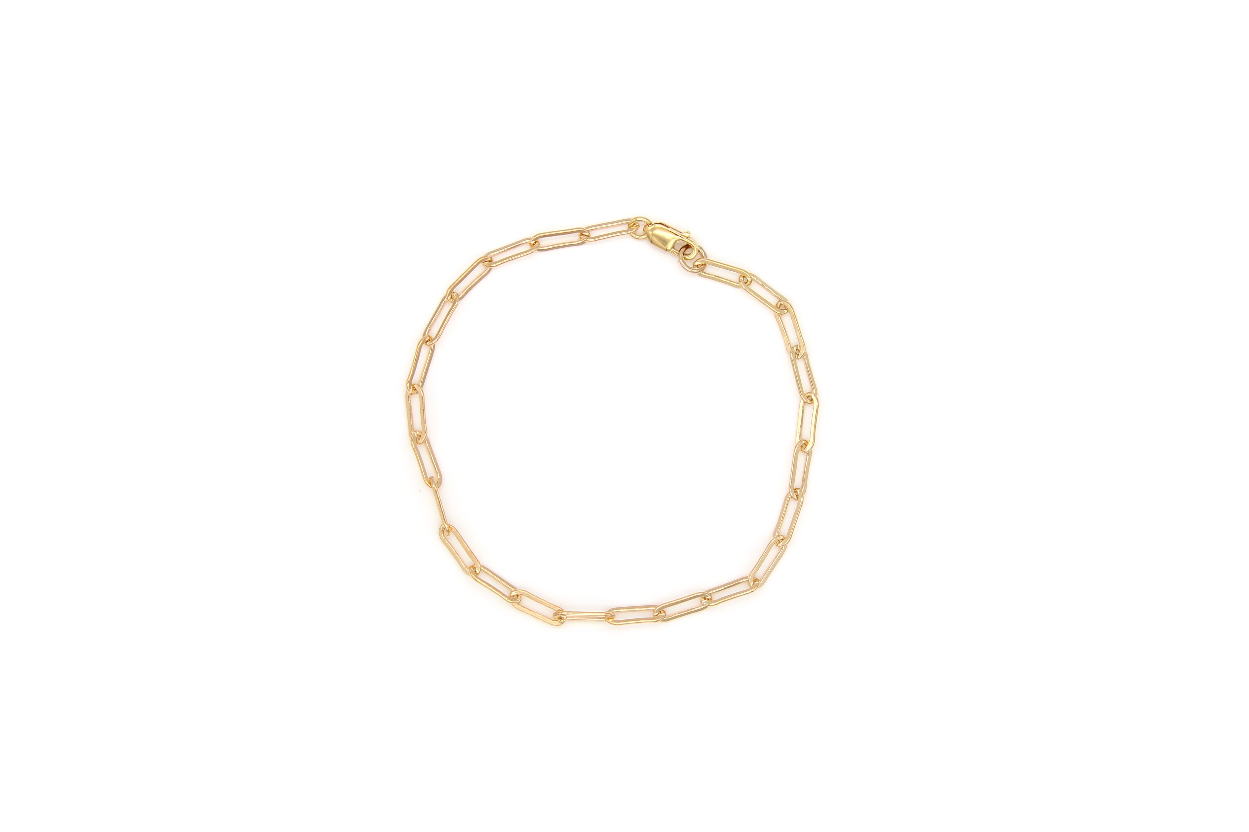 Gold Rectangle Bracelet