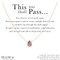 This Too Shall Pass Botswana Agate Necklace