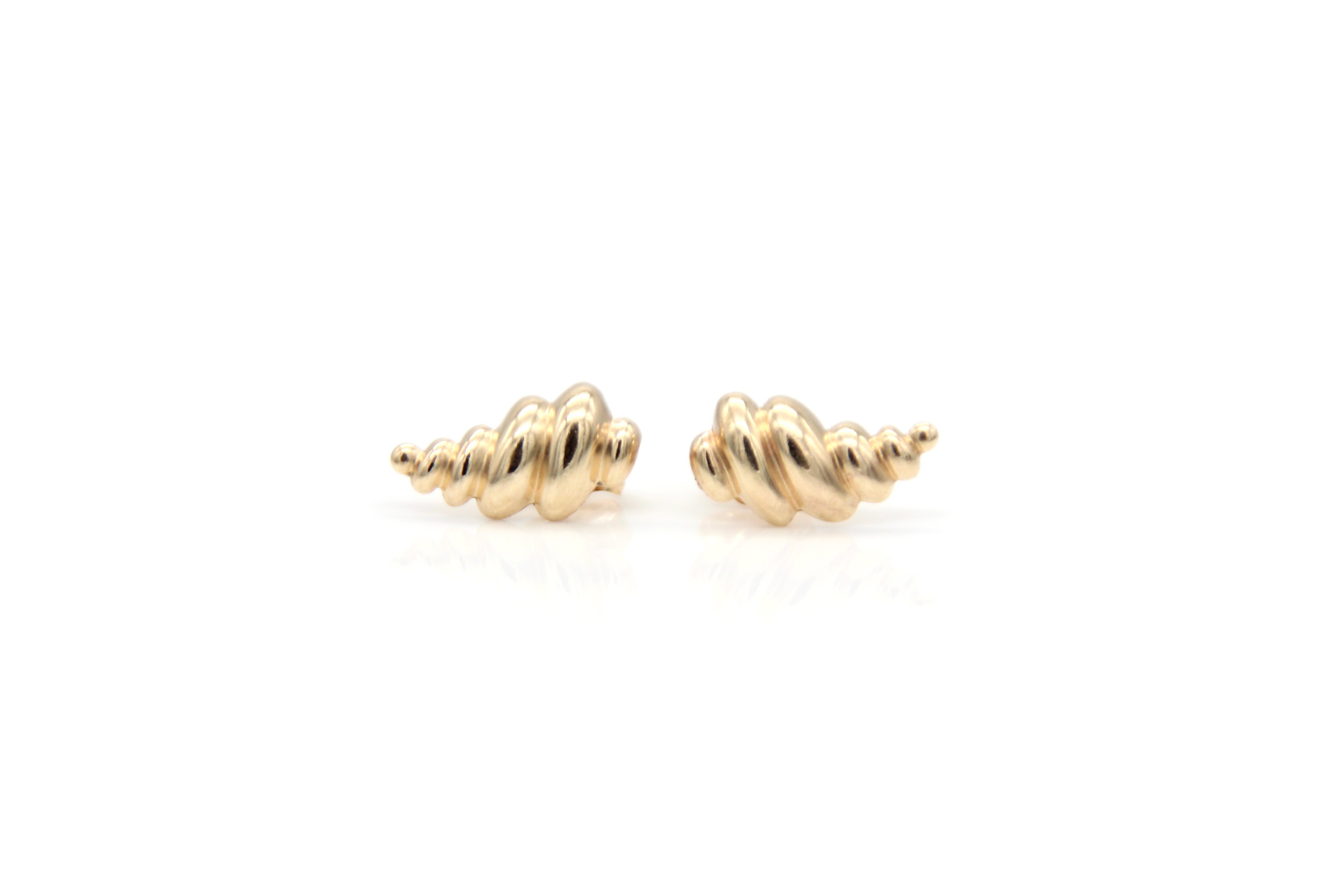 Gold Bubble Studs