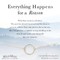 Everything Happens for a Reason Bracelet