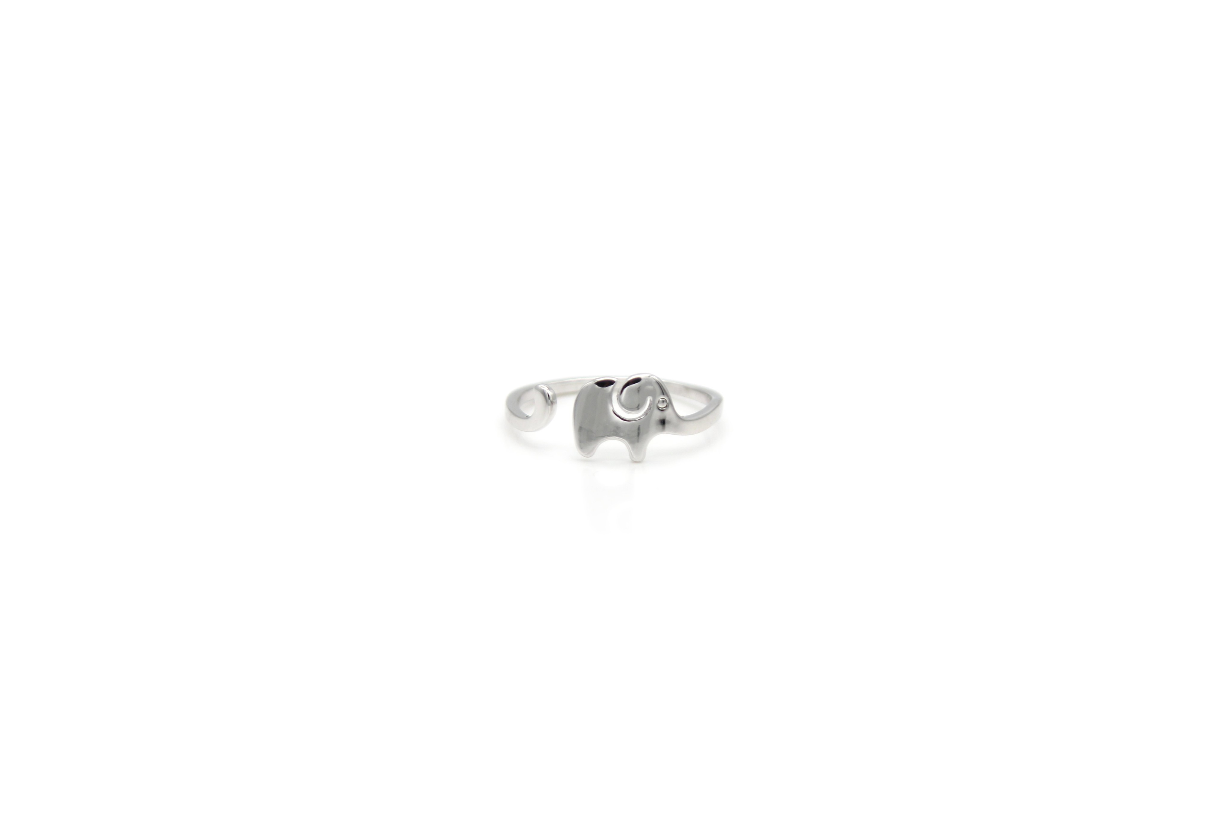 Sterling Silver Elephant Ring