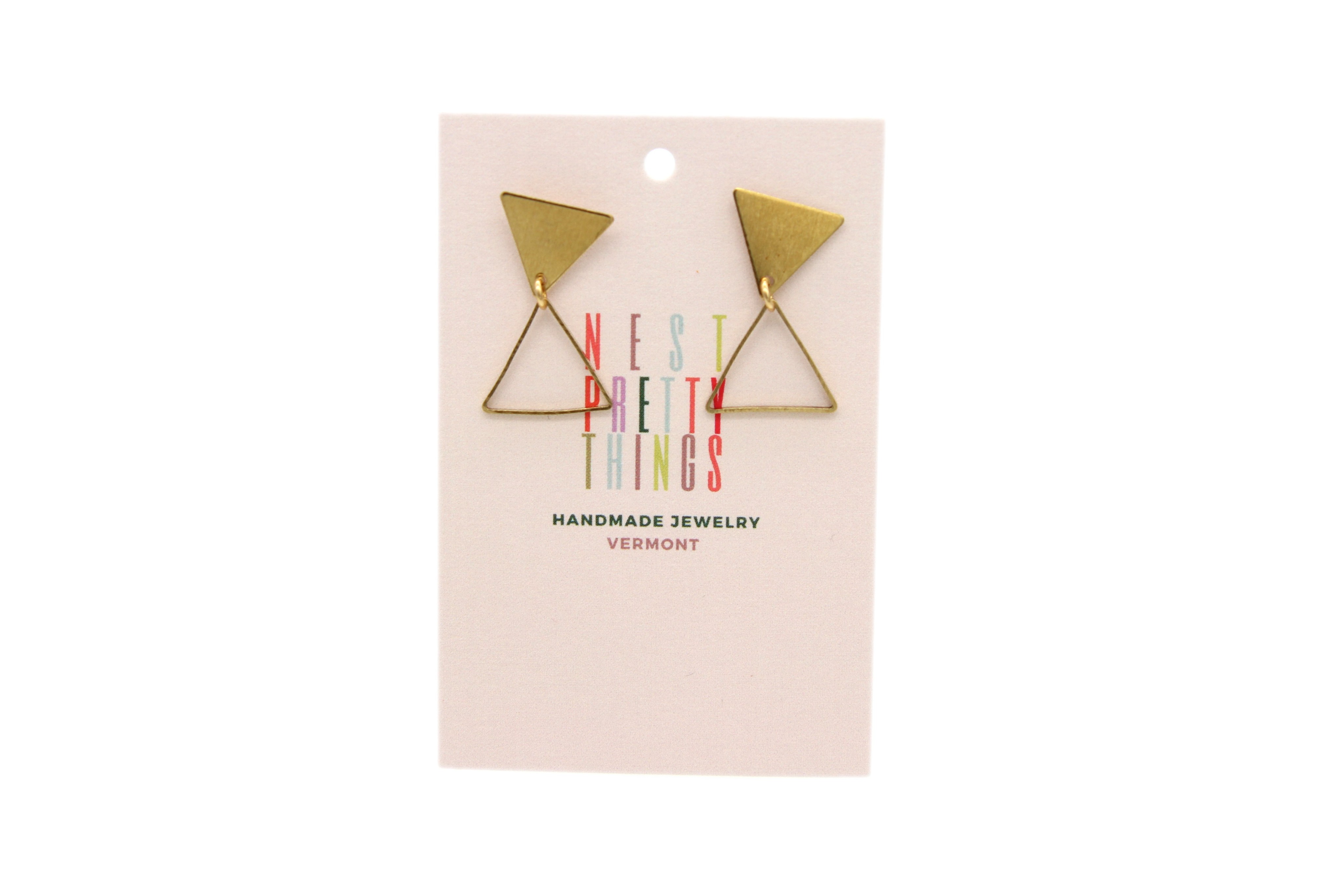Little Triangles Studs