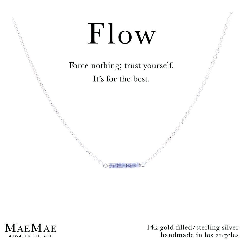 Flow Necklace - Silver